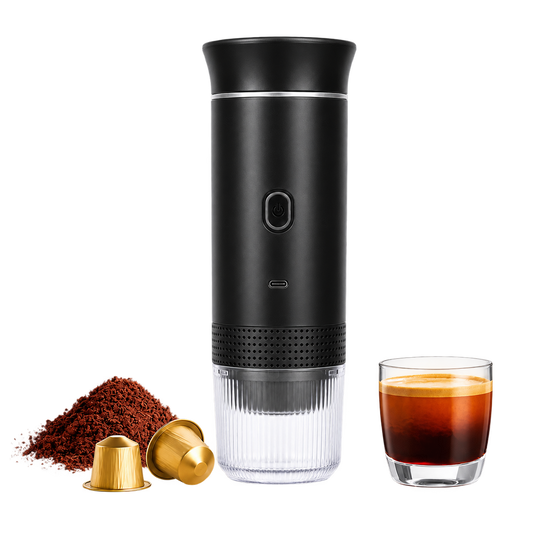 Caffetta — espresso portátil (Negro)